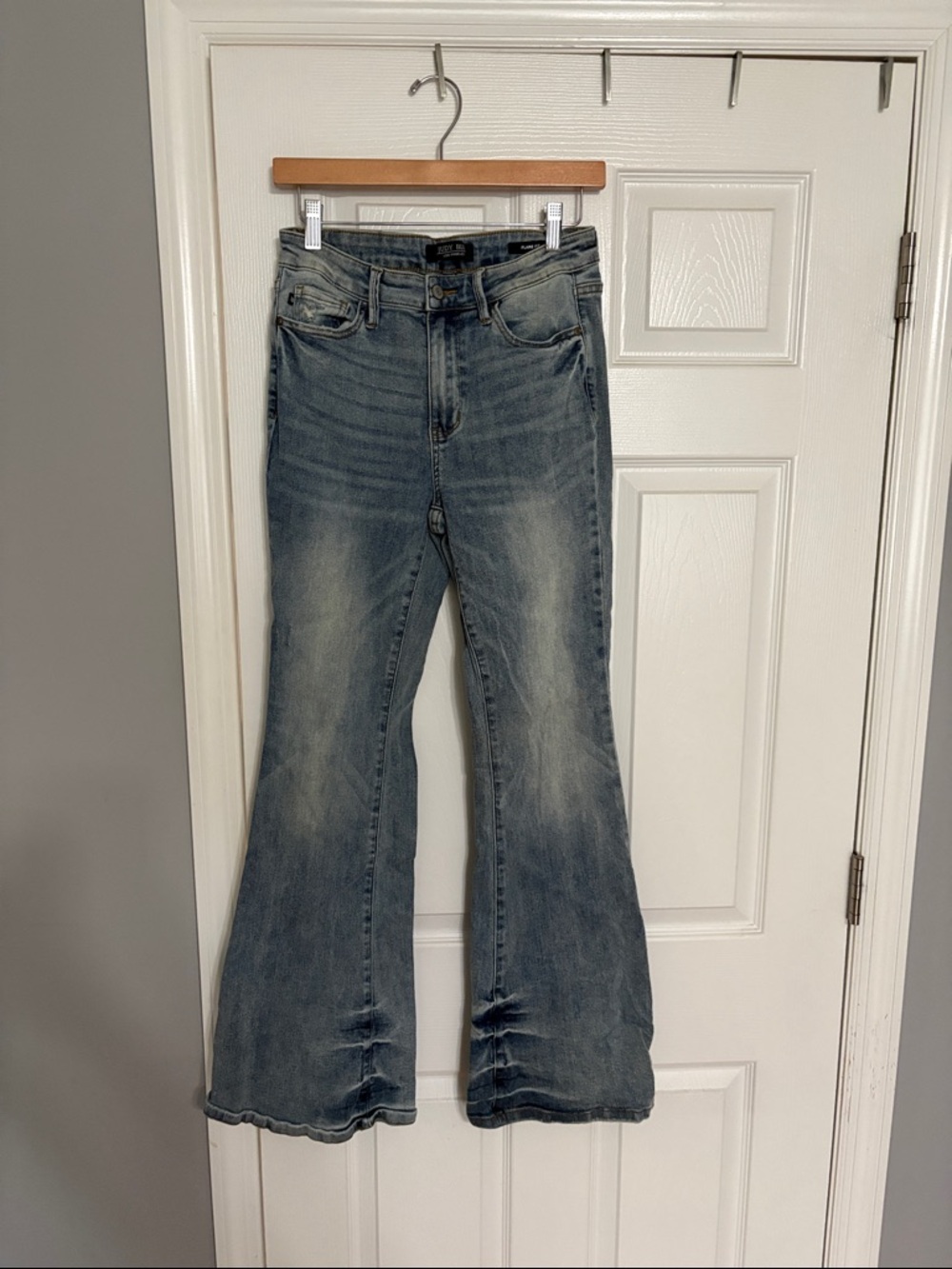 Judy Blue Light Wash Flare Jeans